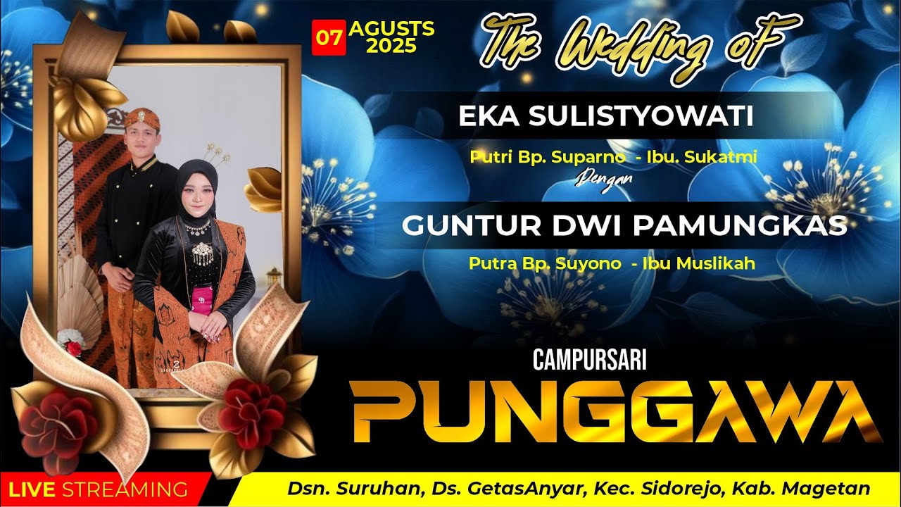 02 LIVE TOPIX STUDIO WEDDING EKA & GUNTUR | PUNGGAWA MUSIK | DK AUDIO | GETASANYAR SIDOREJO MAGETAN