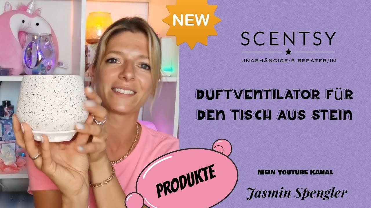 💜Der nagelneue Duftventilator für den Tisch von Scentsy💜 ▶️Bespeckled◀️ #scentsydeutschland