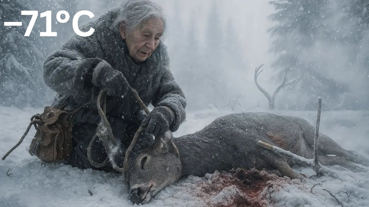 “She Saves a Deer at –71°C | A Heartwarming Story Of Friendship in Siberia❄”