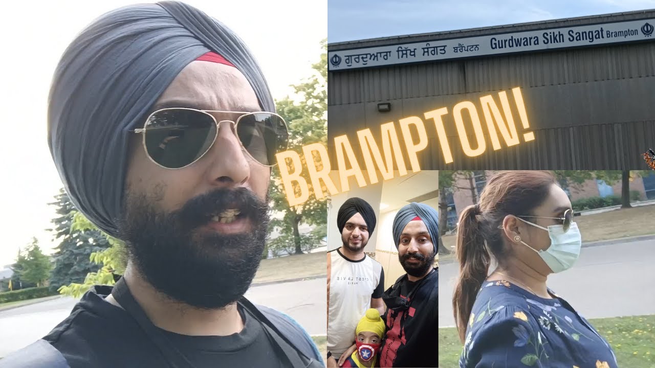 Visiting Gurudwara Sahib in Brampton, Canada 🙏 🇨🇦 | Met @PrabhJossan