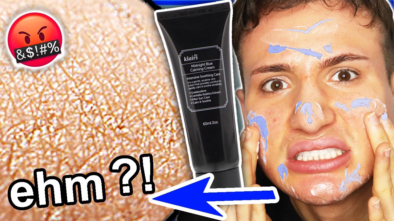 I tried Dear Klairs Midnight Blue Calming Cream for ONE WEEK!! (I am shocked honey)