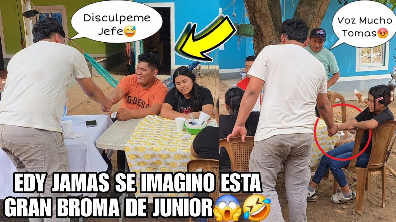 JUNIOR Casi Llora Al Decirle a EDY Que Todo Fue Una Broma Hoy Se Ira Suspendido 3 Dias Del Canal😱🫢?