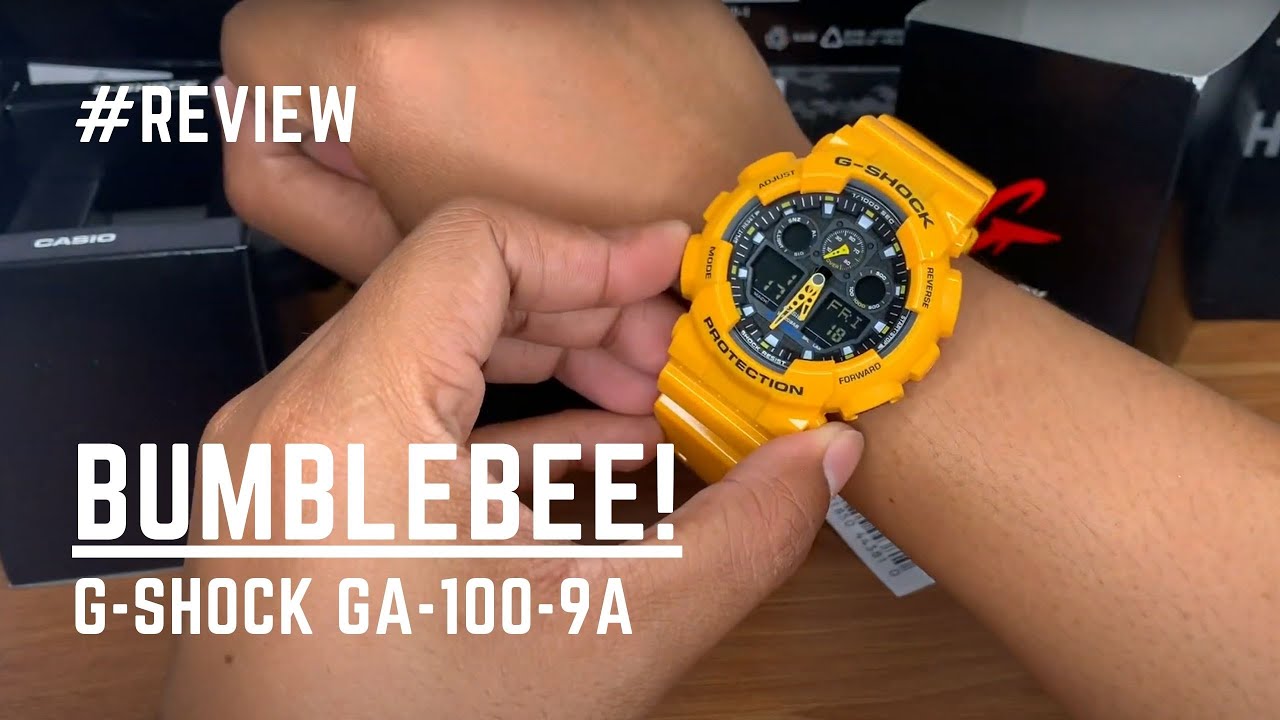 Bumblebee! รีวิว G-SHOCK GA-100-9A หล่อขนาดไหนไปชม