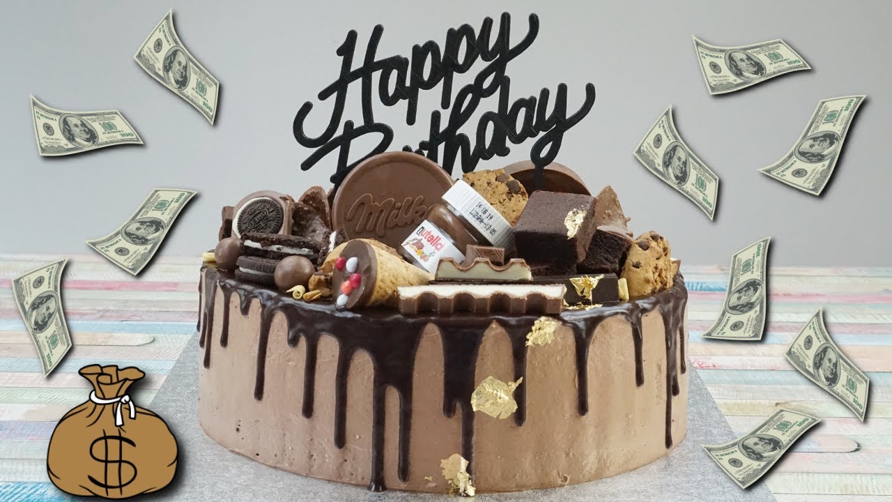 TARTA CON DINERO💰EN SU INTERIOR / El Rincón de Belén