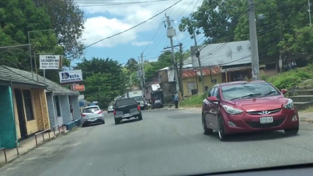 Driving in Ocho Rios , St Ann, Jamaica  ( May 2018 )