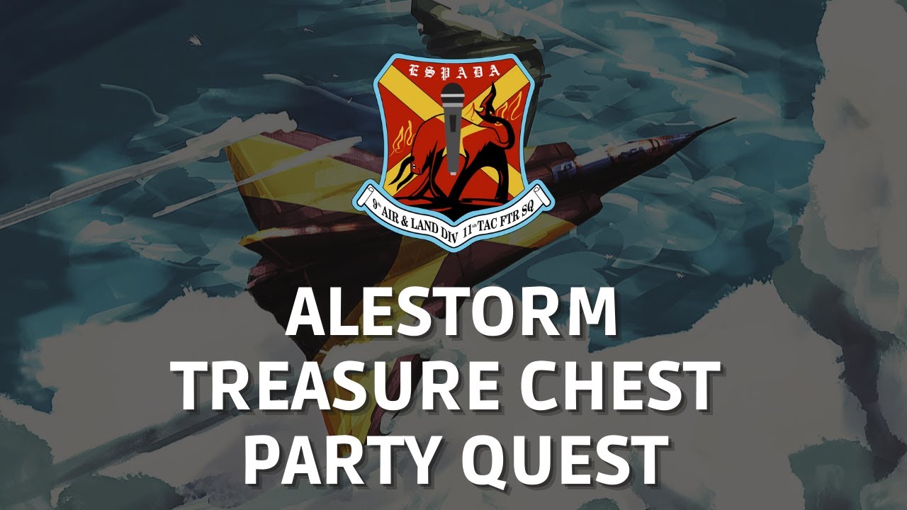Alestorm - Treasure Chest Party Quest - Karaoke (Instrumental + Lyrics)