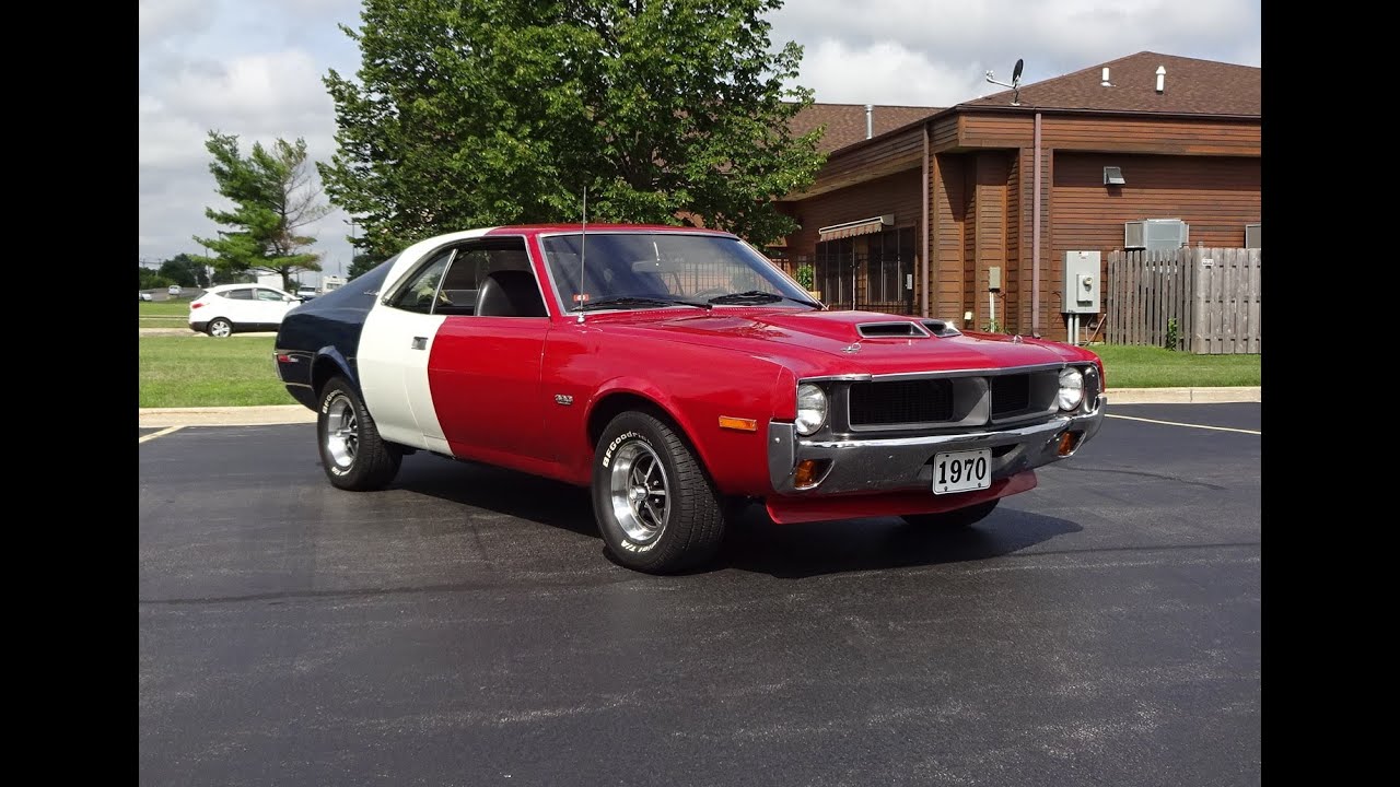 1970 AMC Javelin Trans Am Survivor 1 of 100 & Engine Start & Ride on My Car Story with Lou Costabile