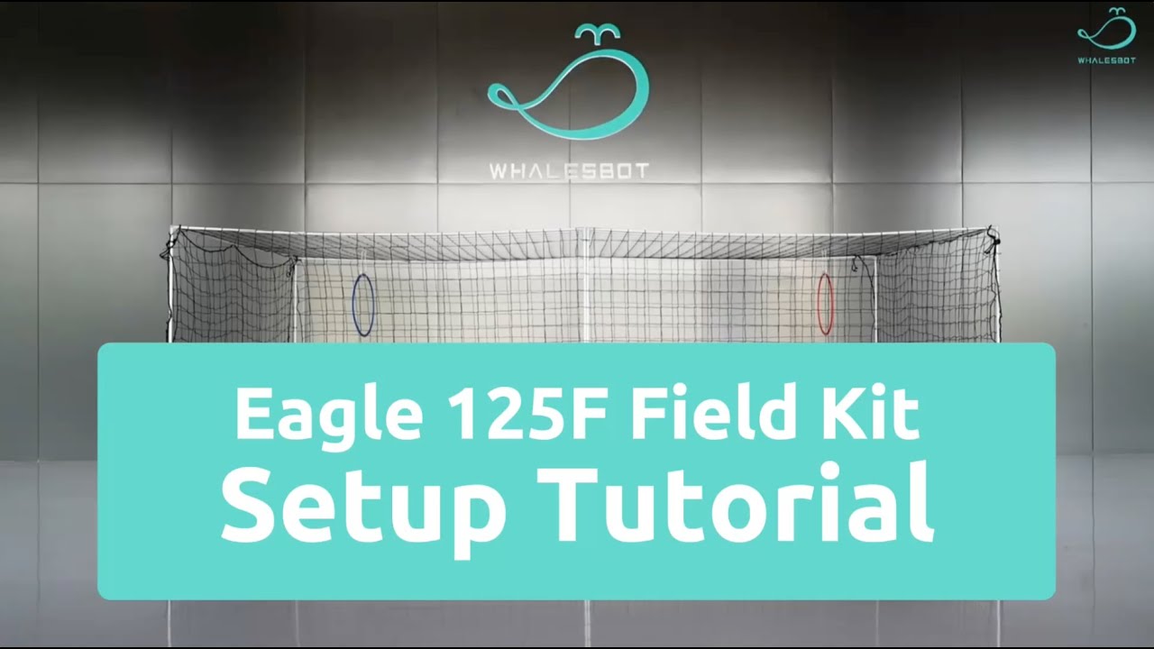 Football drone field | Set up tutorial | WhalesBot Eagle 125F