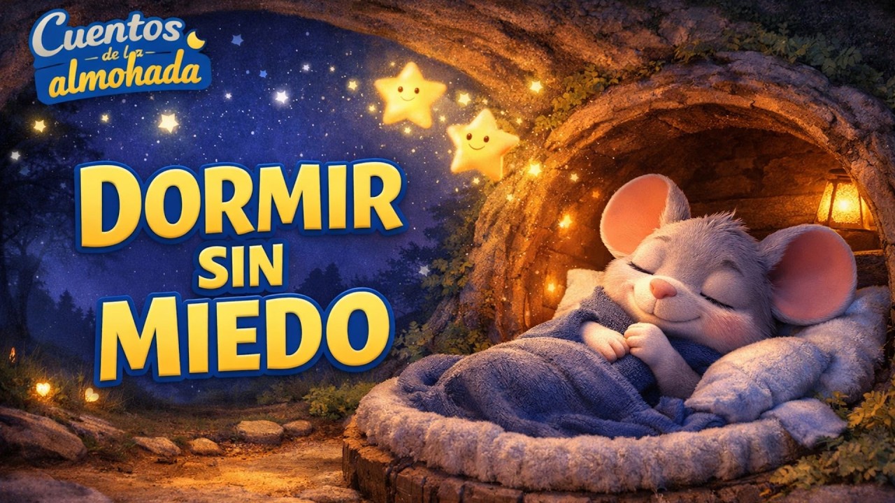 🐭🌙 El ratón que tenía miedo a la oscuridad ✨😴  | Cuentos Infantiles | Cuentos para Dormir