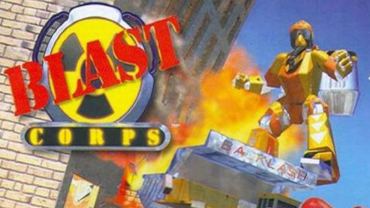 Blast Corps Full Gameplay Walkthrough (Longplay)