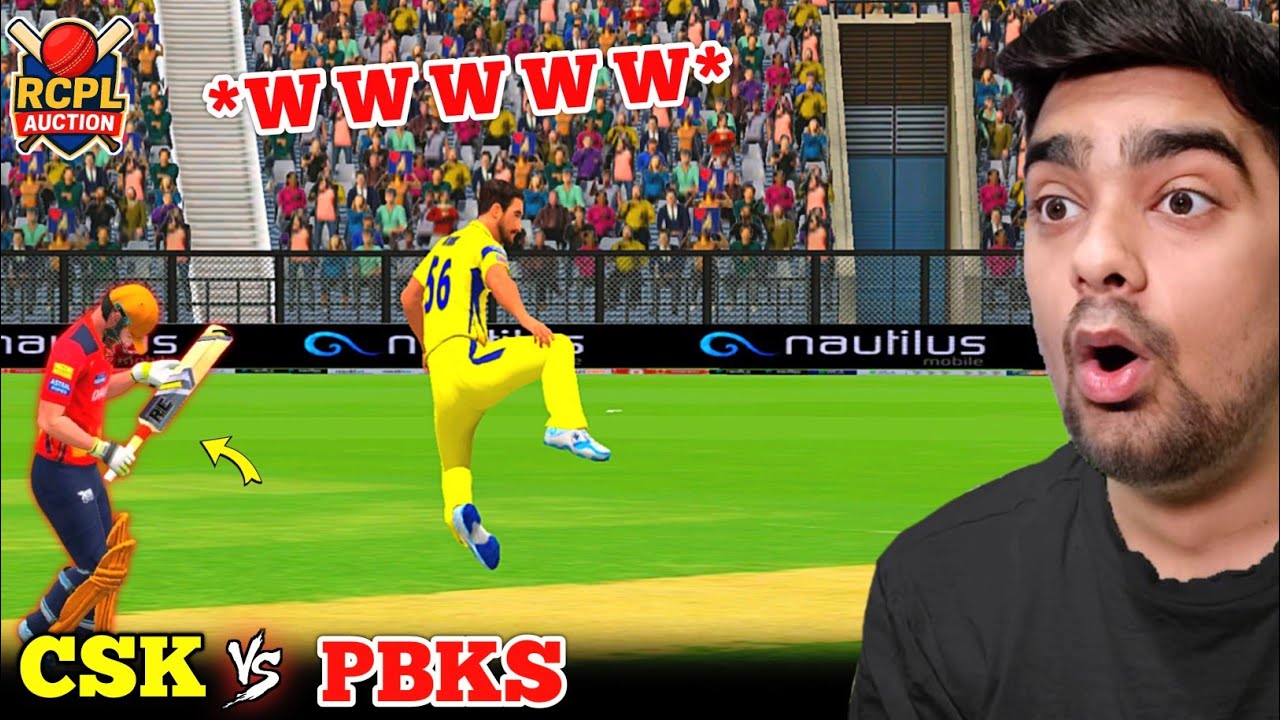 M.Starc *5WI Haul* CSK Vs PBKS RCPL Auction RC Swipe (Expert Mode)
