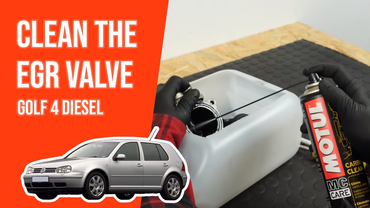 How to clean the EGR valve Golf mk4 1.9 TDI ♻️