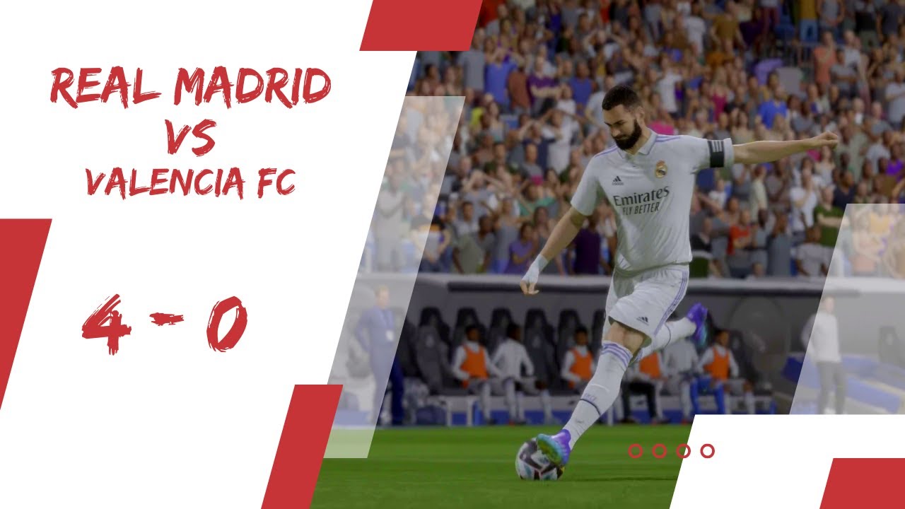 Real Madrid VS Valencia - FIFA 23 Gameplay!