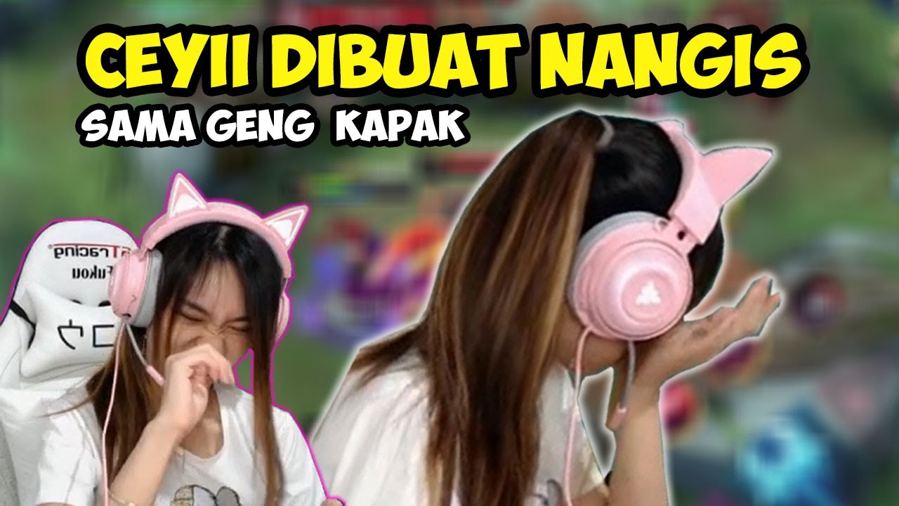 CEYI DI BUAT NANGIS SAMA GENG KAPAK.....