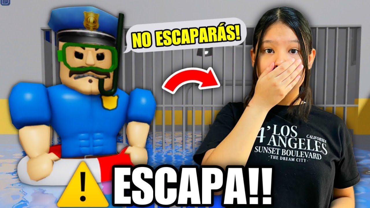 ESCAPA DE LA PRISIÓN DE BARRYS DEBAJO DEL AGUA💦😱!!| Regina MH
