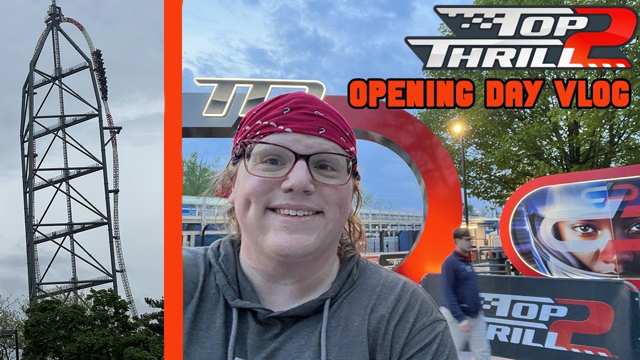First Ride on Top Thrill 2 at Cedar Point Opening Day! Also Plus size rider info!