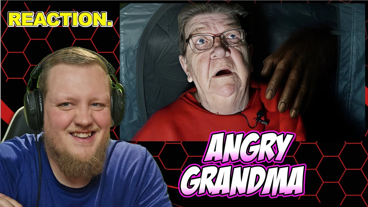 ANGRY GRANDMA FINDS BIGFOOT! (REACTION)