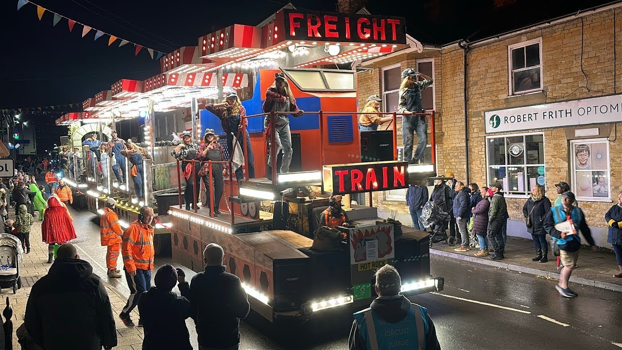 Hot Rock Carnival Club 2025 - FREIGHT TRAIN - Gillingham Carnival 2025