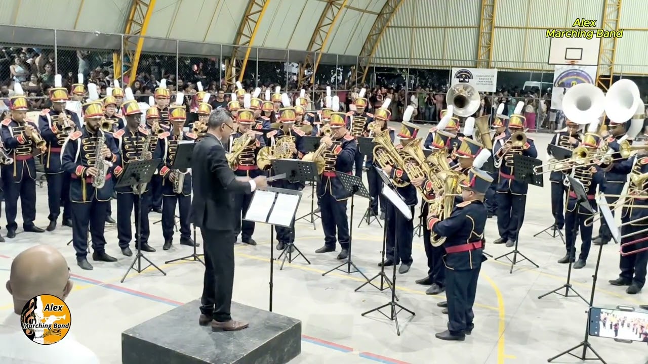 Peça da Banda Leões da Pátria 2025 | Confaban | Concurso de Fanfarras e Bandas do GP. 2025