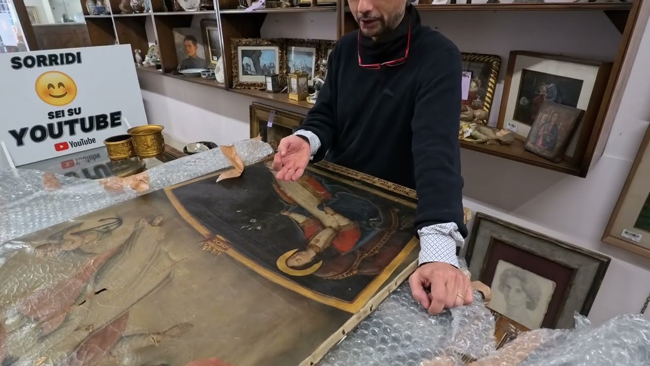 Un difficile restauro .