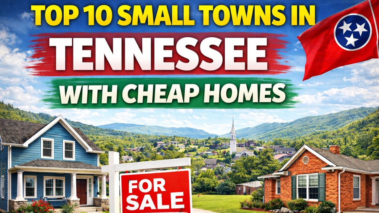 Cheap Homes in Tennessee: 10 Small Towns to Watch