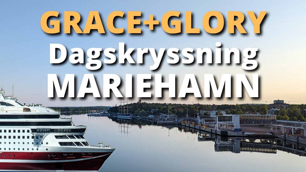 Dagskryssning med Viking Grace och Glory till Mariehamn - Viking Line #4K