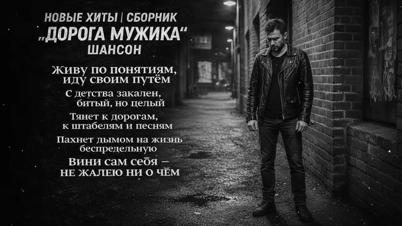 🔥 НОВЫЕ ХИТЫ 2026 – СБОРНИК „Дорога мужика“ | Русский шансон о пути