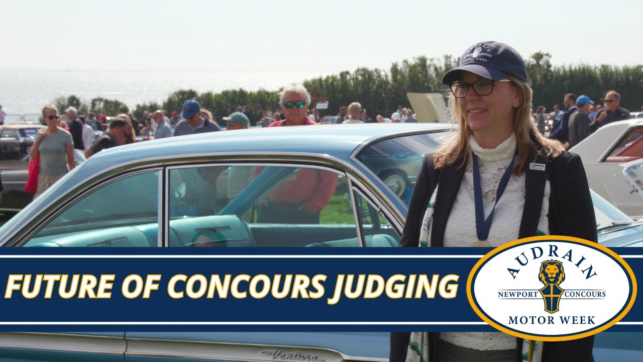 Concours Judging Isn't An Old Man's Game Anymore: Audrain Newport Concours & Motor Week