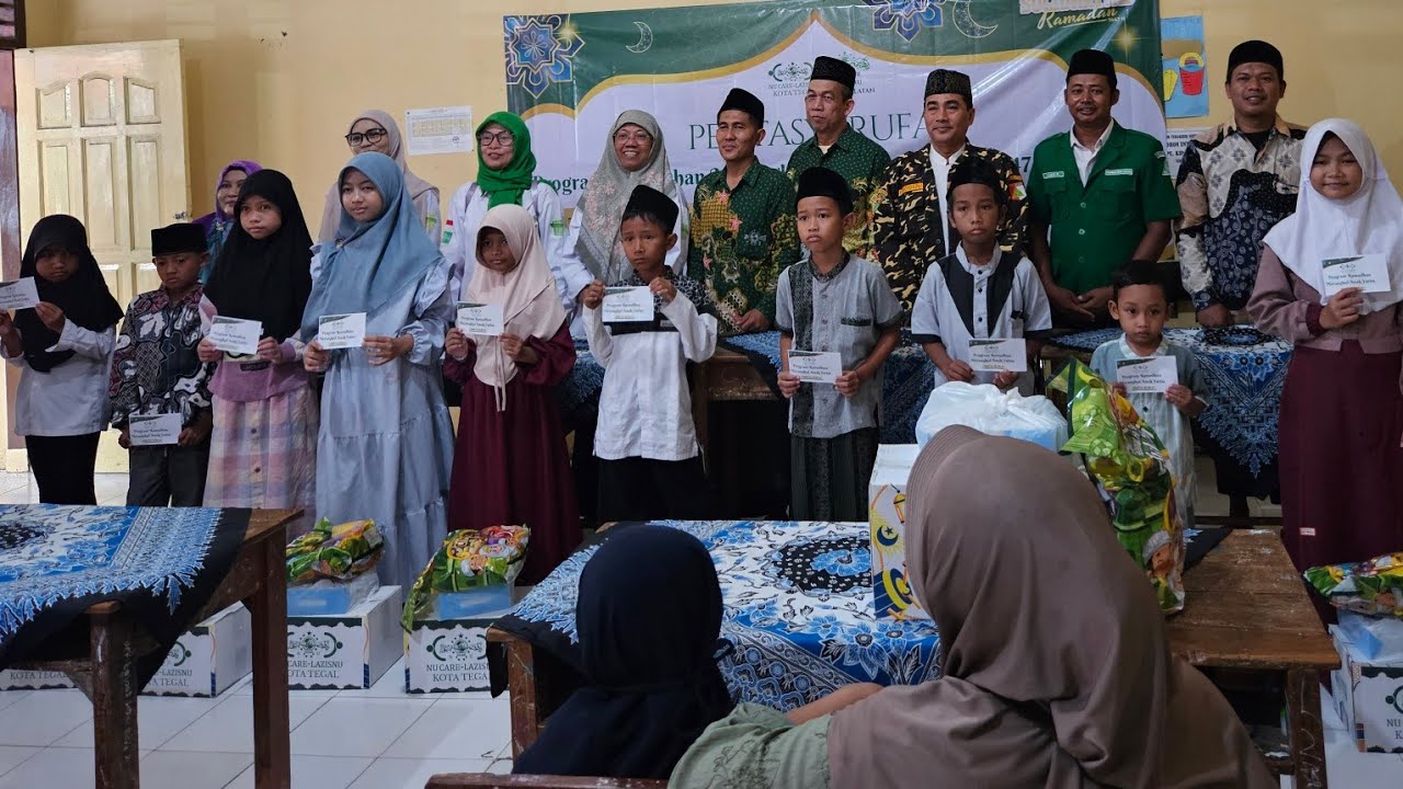 Ramadan Bersama Yatim Piatu & Dhuafa | LAZISNU Kota Tegal & MWC NU Tegal Selatn #ramadan #ngabuburit