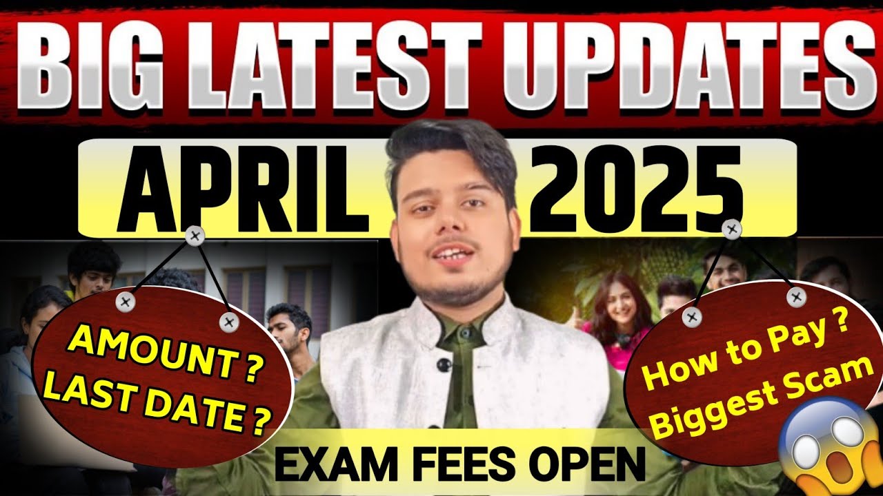 Nios April 2025 Exam Fees | Nios Exam Fees 2025 | How to Pay Nios Exam Fees|Nios Exam Fees Last Date