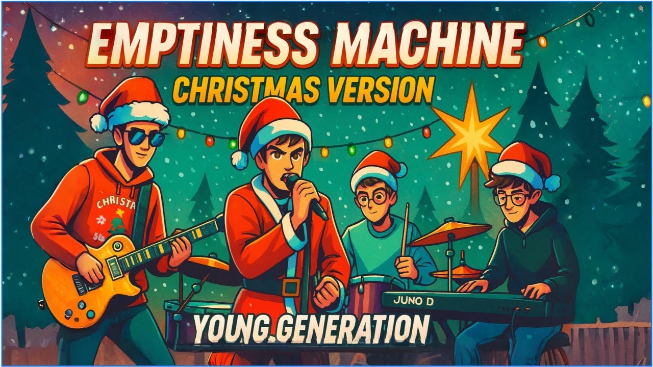 Young Generation &ndash; Emptiness Machine (Cover Natal) 🎅🎸