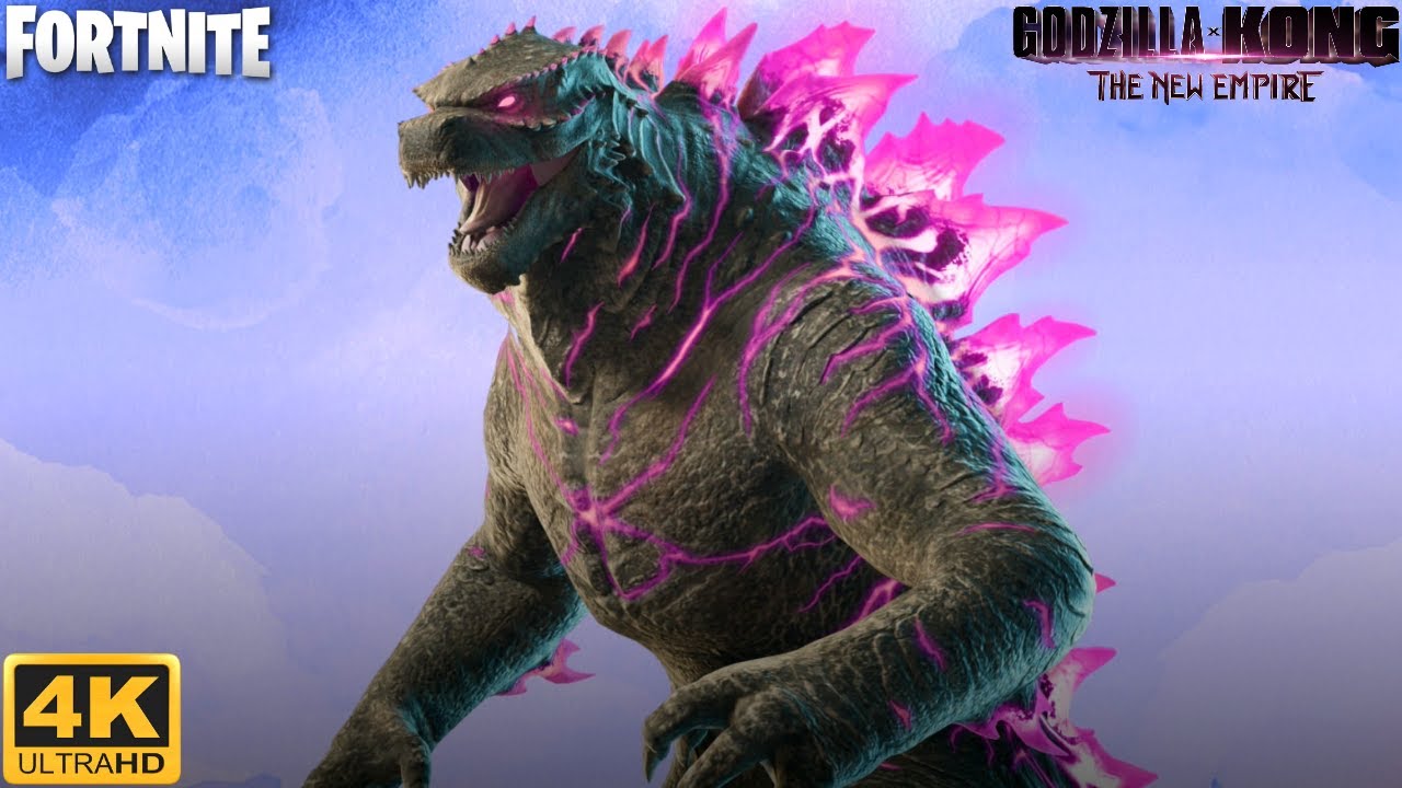 Evolved Godzilla Skin Gameplay - Fortnite Chapter 6 Season 1 (4K 60FPS)