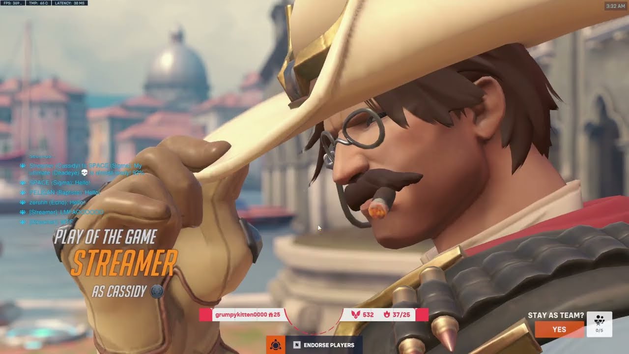 POTG! THE GOD OF CASSIDY! 21K DMG! GALE CASSIDY OVERWATCH 2 SEASON 10 GAMEPLAY