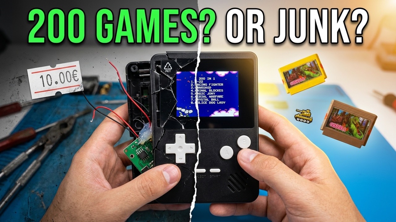 Эта ретро-консоль за 11 долларов имеет 200 игр NES?!