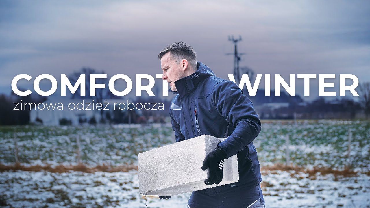 Zimowa odzież robocza Comfort Winter | Sara Workwear #odzieżrobocza #workwear