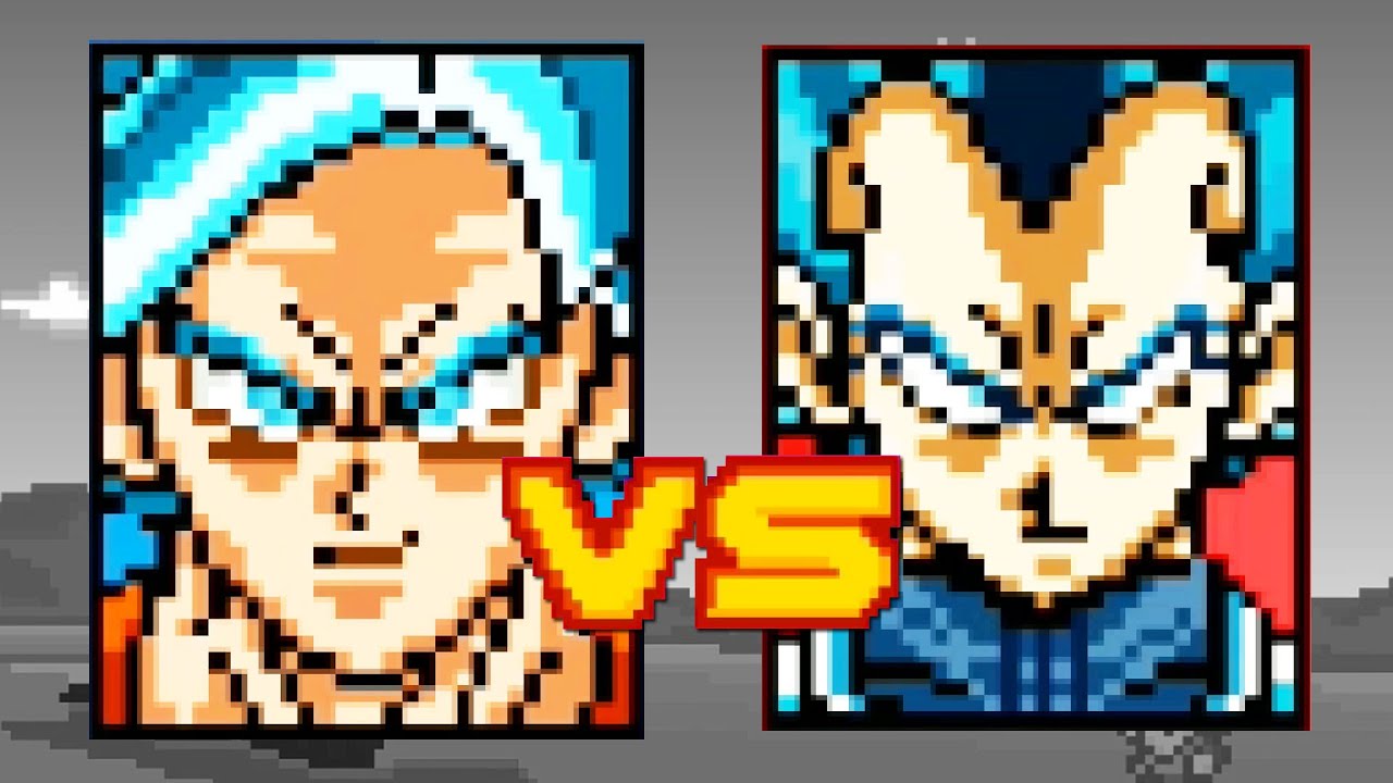SSGSS GOKU VS SSGSS VEGETA - Dragon Ball Z Devolution - Part 4