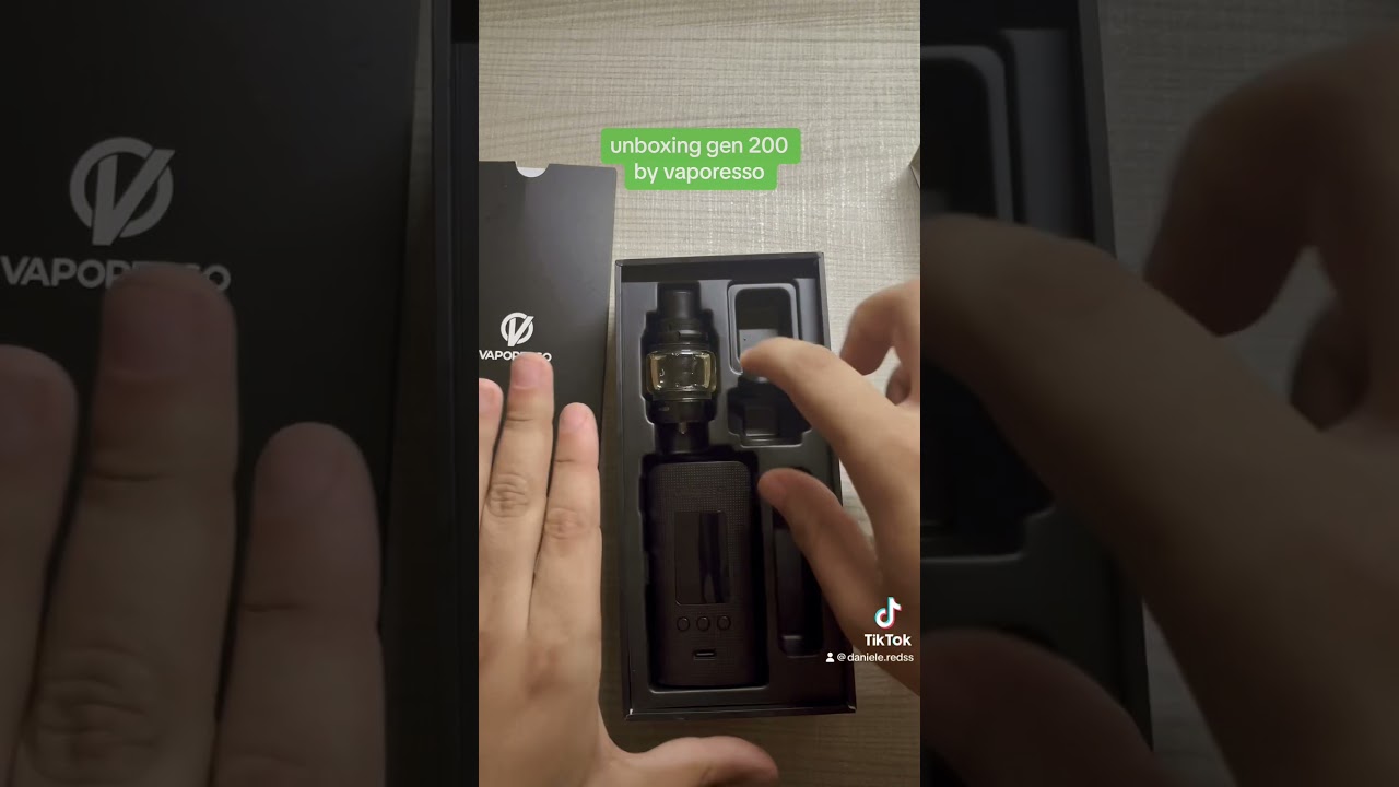 unboxing vaporesso gen 200