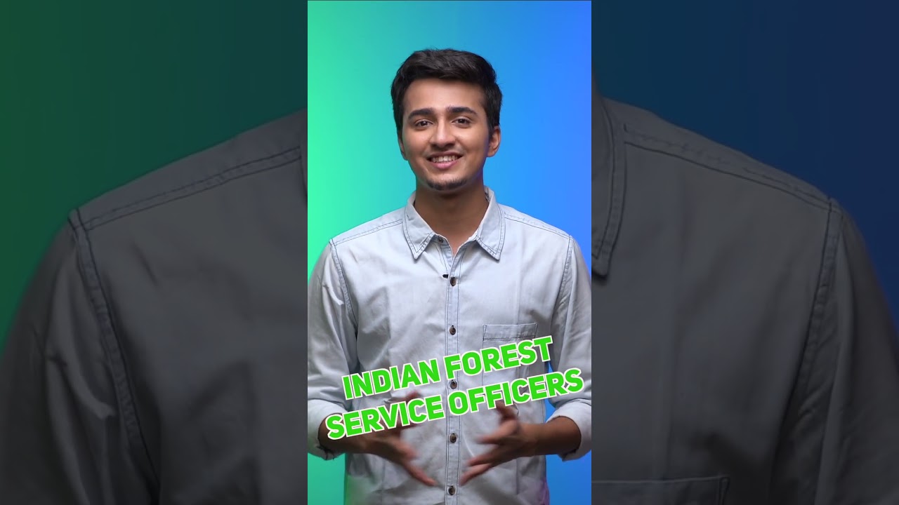 How to Became a Protector of India's Wildlife: Journey of an Indian Forest Service Officer🌳 #shorts