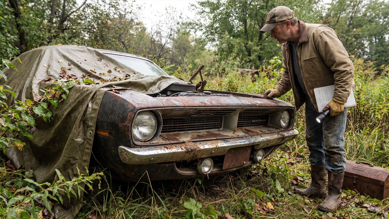 ASMR Car Restoration | Full Rebuild of 1970 Plymouth Hemi ’Cuda | Abandoned to Better Than New