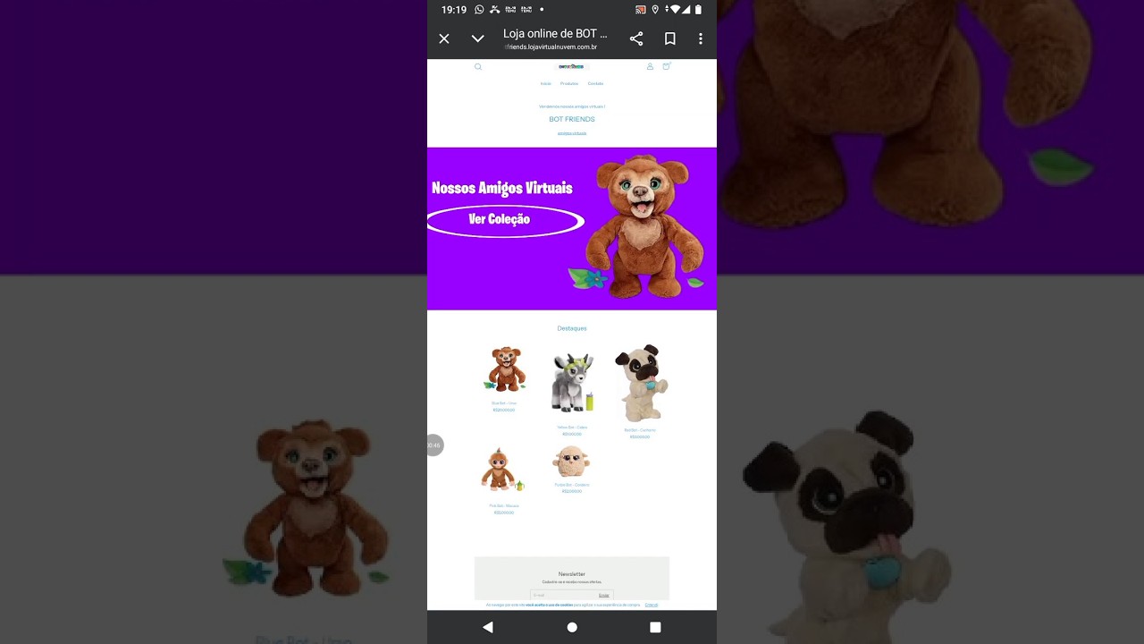 como entrar no site da bot friends #bauers #botfriends #blue
