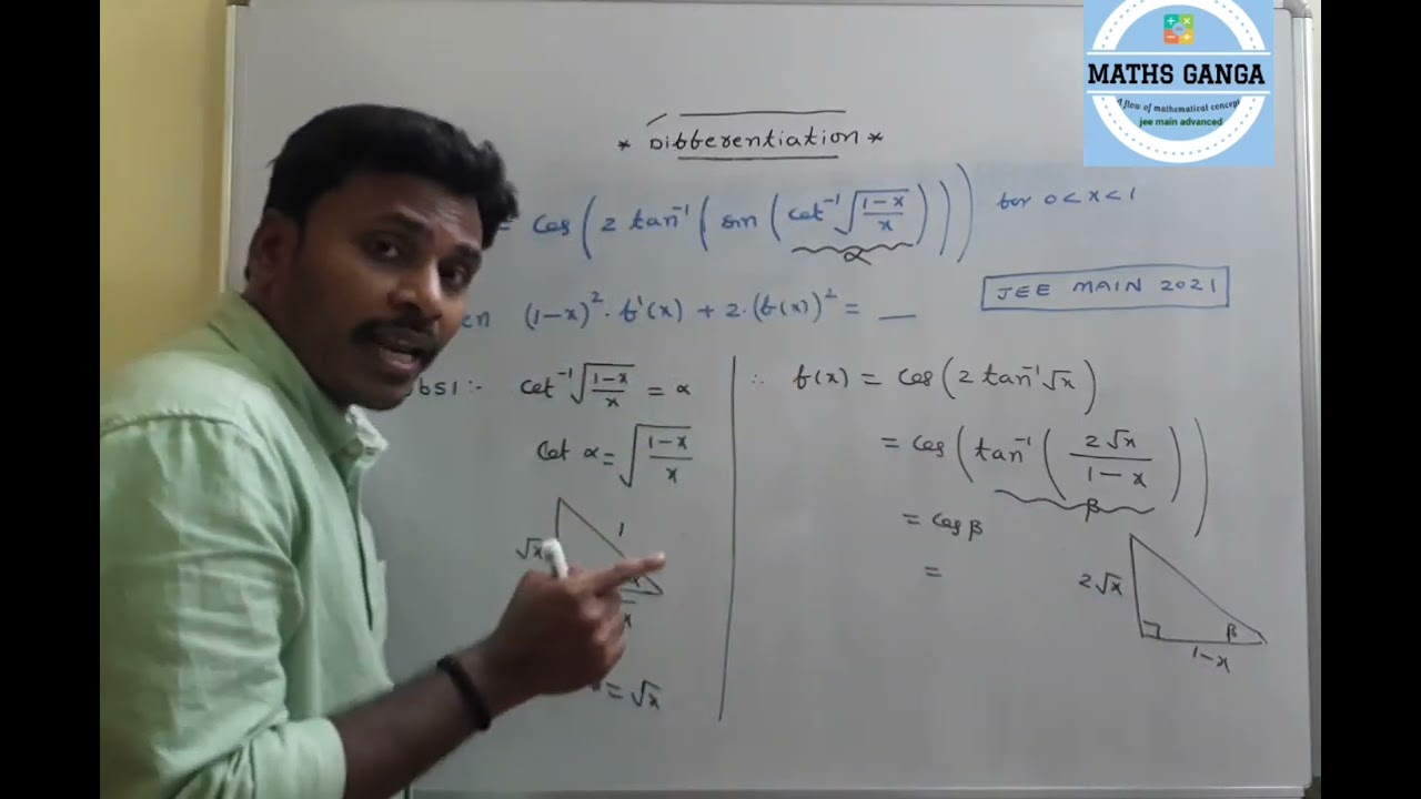 #jee2026 #jee JEE MAIN & ADVANCED JEE DIFFERENTIATION(JEE MAIN 2021 PYQ) PROBLEM 1 with  explanation
