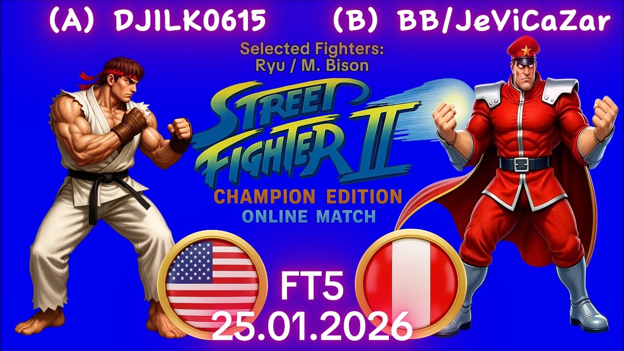 DJILK0615 VS. BB/JeViCaZar - Street Fighter II' Champion Edition - FT5 - 