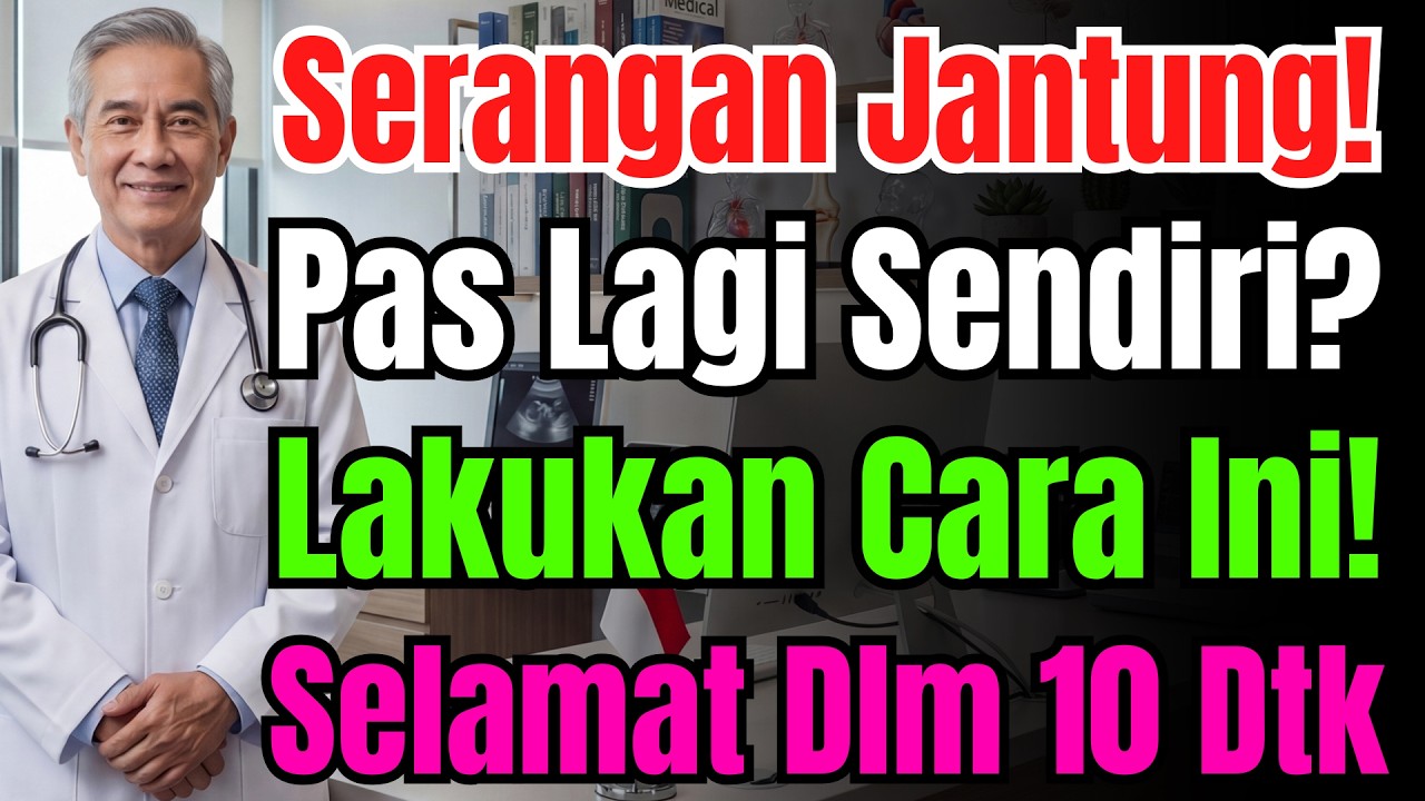Serangan Jantung Saat Sendirian? Lakukan Trik 10 Detik Ini! Cara Ampuh Selamatkan Nyawa Anda.