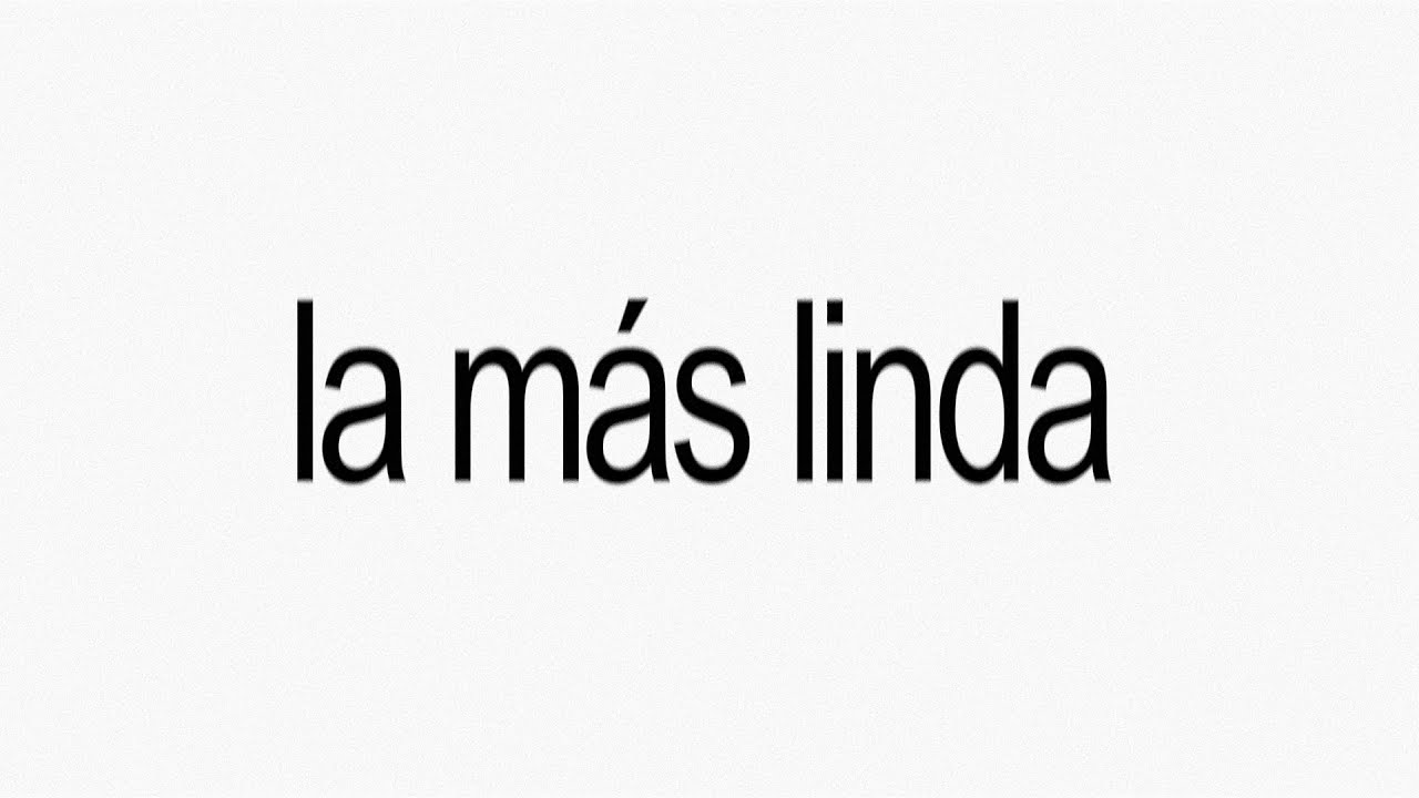 lisandro skar - la más linda (Video Lyric)
