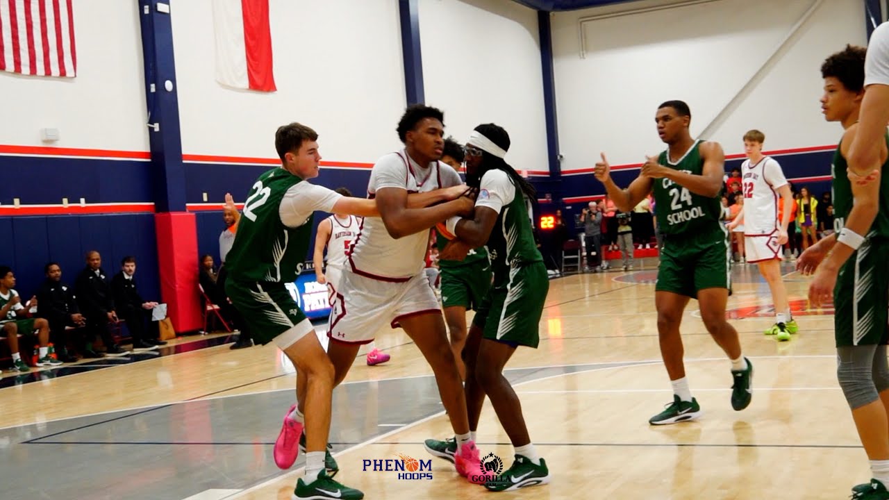 Matchup Of The Year!  Christ School vs Davidson Day- Dacen Petty Went Crazy!