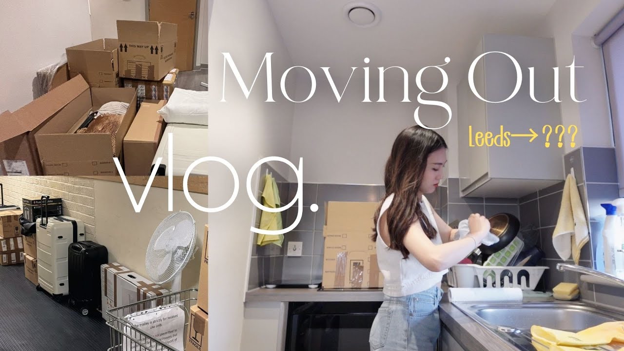 MOVING VLOG: Pack with Me to Move, Leeds→???📦👋🏻🇬🇧