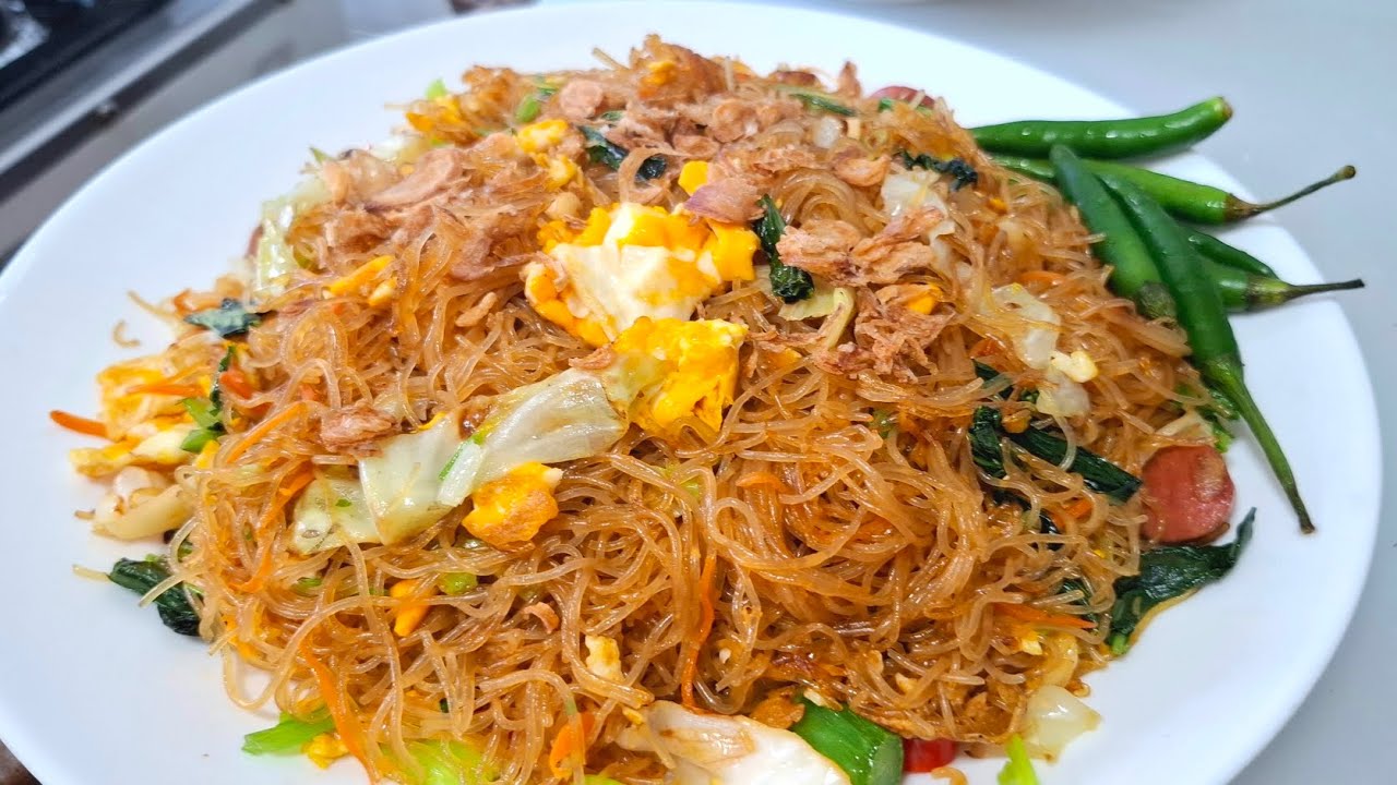BIHUN GORENG SEDERHANA ALA MBOKE JAMES. 