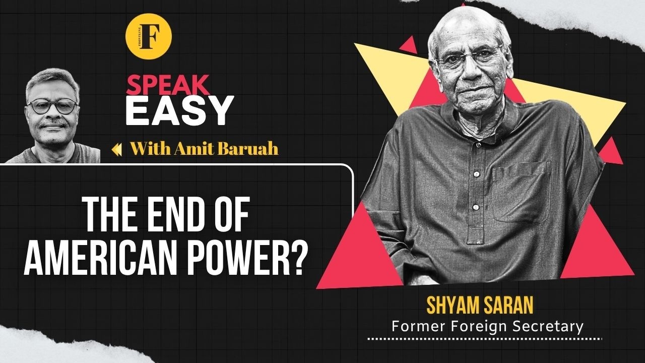 Shyam Saran: The end of US dominance? | SpeakEasy with Amit Baruah episode 24
