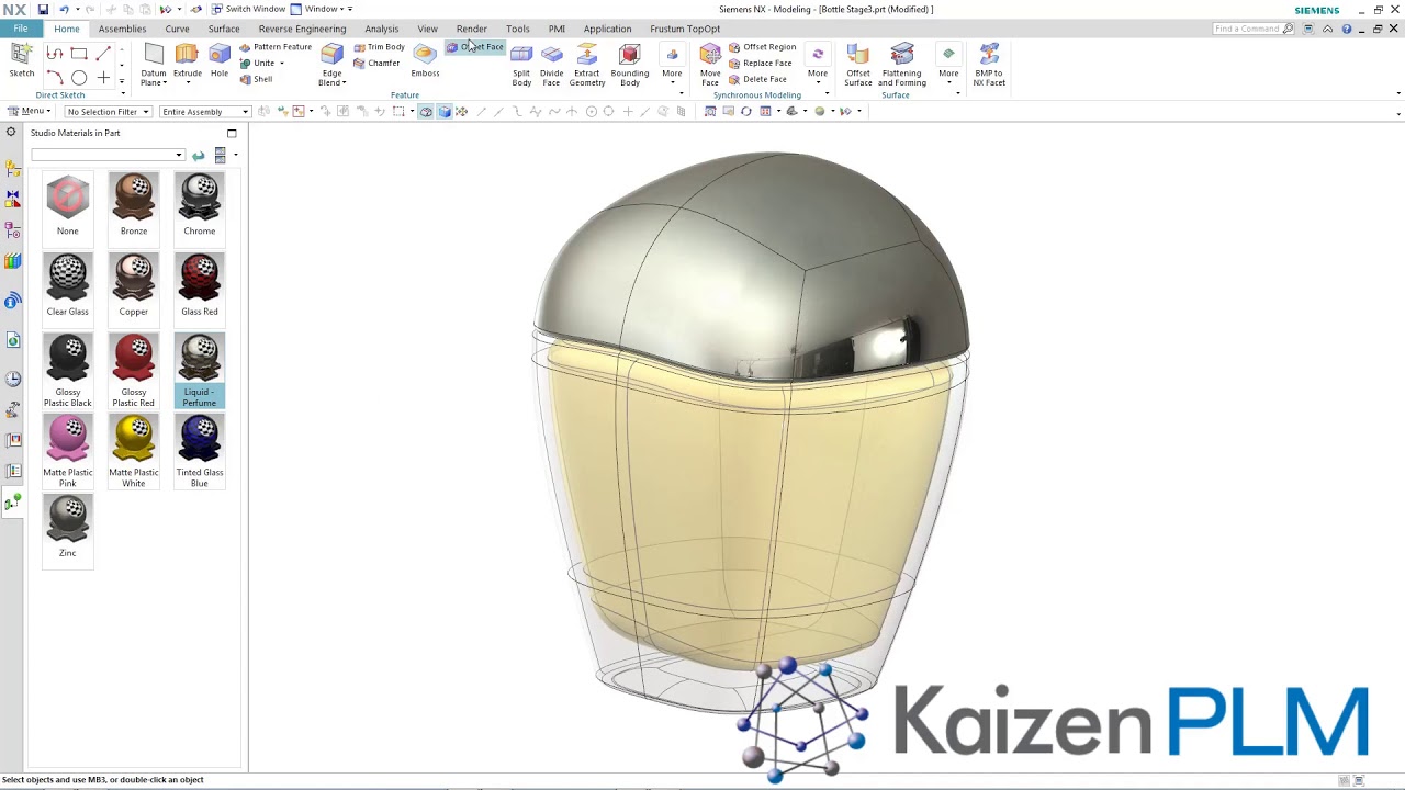 Kaizen PLM   CP&R NX DEMO