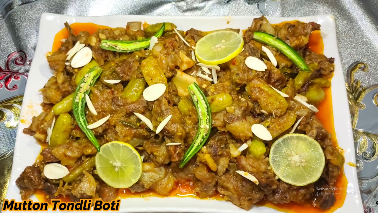 Mutton Tondli Boti | Mutton Boti With Tondli | Bakra Eid Special Recipe | Cook With Fara